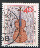 ALL-201 - RFA  ALLEMAGNE FEDERALE N° 633 Obl. Instrument De Musique Violon - Gebraucht