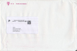 BRD / Bund Bonn P DV 03.21 1,55 Euro Deutsche Telekom - Lettres & Documents