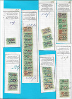 Timbres Fiscaux Sur Fragment, Lot 1. - Documents