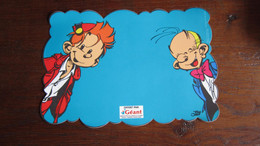 SPIROU SET DE TABLE OFFERT PAR LE GROUPE CASINO - Spirou Et Fantasio