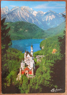 GERMANY DEUTSCHLAND SCHWANGAU KING LUDWIG PALACE NEUSCHWANSTEIN PC CPA CPM POSTCARD ANSICHTKARTE CARTOLINA PHOTO PICTURE - Erding