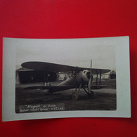 CARTE PHOTO AVION NIEUPORT DE CHASSE MOTEUR ROTATIF GNOME - Otros & Sin Clasificación