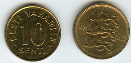 Estonie Estonia 10 Senti 1998 KM 22 - Estonie