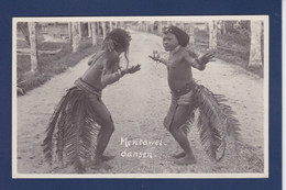 CPA Sumatra Mentawei Indonésie Types Ethnic Carte Photo Circulé Dutch East Indies - Indonesia