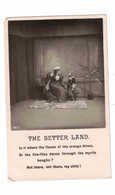 POEM "The Better Land. Is It Where The Flower Of The Oranges Blows....", Pre-1915 Real Photo Postcard, England - Otros & Sin Clasificación