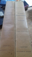 Poètes Beaucerons Antérieurs Au XIXe Siècle 2 Tomes LUCIEN MERLET Imprimerie Durand 1894 - Auteurs Français