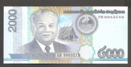 Laos - Banconota Non Circolata FdS Da 2000 Kip P-41a - 2011 #19 - Laos