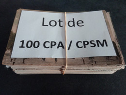 1lo - A546 AVEYRON Lot De 100 CPA / CPSM Format CPA AVEYRON Dep 12 Rodez Millau Etc... - 100 - 499 Cartoline
