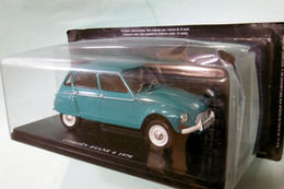 Ixo / Salvat - CITROEN DYANE 6 1970 Bleu Canard Neuf 1/24 - Autres & Non Classés