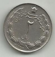 2 Rials 1353 (1974) KM#1173 - Iran