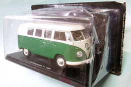 Ixo / Salvat - VW VOLKSWAGEN T1 COMBI Minibus 1960 Vert Et Crème Neuf 1/24 - Autres & Non Classés