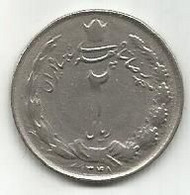 2 Rials 1348 (1969) KM#1173 - Iran