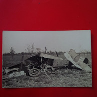 CARTE PHOTO AVION A IDENTIFIER ACCIDENT - Altri & Non Classificati