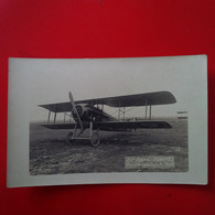 CARTE PHOTO AVION SPAD CHASSE - Andere & Zonder Classificatie