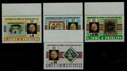 SAO TOME AND PRINCIPE 1980 ROWALD HILL MI No 641-4 MNH VF!! - Rowland Hill