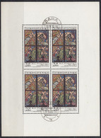 CHECOSLOVAQUIA 1973 Nº 2009 EN HB 4 VALORES USADO - Used Stamps