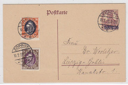 Danzig Nette Karte Mit MIF Nach Gohlis Mit Viel Text - Postal  Stationery