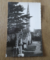 PLOZEVET (29) Carte Photo église Calvaire - Plozevet