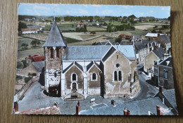 YVRE LE POLIN (72) Cpsm Vue Aérienne De L'église - Andere & Zonder Classificatie