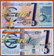 Italy Test Note Euro AUNC - Zonder Classificatie
