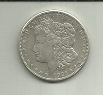 Dollar 1921 Estados Unidos (Morgan) Silver - 1878-1921: Morgan