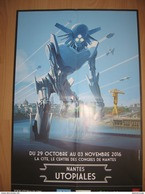 Affiche BAJRAM Denis Festival SF Utopiales Nantes 2016 (Universal War 2) - Affiches & Offsets