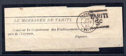 ColTGC  Tahiti  N° 4 A Papeete Oblitéré 1884 Signé Calves Cote 300,00 € - Usati