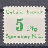 Germany Local Post Spremberg 1945 Mi#9 A Mint Never Hinged - Autres & Non Classés