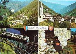 CENTOVALLI BAHN Camedo Borgnone Moneto - Centovalli