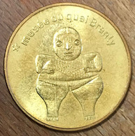 75007 PARIS MUSÉE DU QUAI BRANLY CHUPI MDP 2015 MÉDAILLE SOUVENIR MONNAIE DE PARIS JETON TOURISTIQUE MEDALS COINS TOKENS - 2015