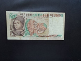 ITALIE * : 5000 LIRE   15.10.1983   CI 75 BS 539 ** / P 105c      TTB *** - 5000 Liras