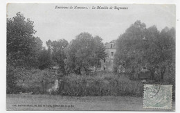 BAGNEAUX EN 1906 - LE MOULIN - BEAU CACHET - CPA VOYAGEE - Bagneaux Sur Loing