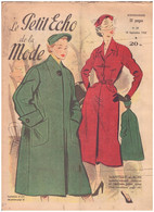 LE PETIT ECHO DE LA MODE. N°39 Du 28 Septembre 1952 - Fashion