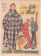 LE PETIT ECHO DE LA MODE. N°48 Du 30 Novembre 1952 - Fashion