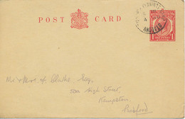 GB TIDWORTH PENNINGS CAMP / ANDOVER POSTMARK-ERROR: NO YEAR; Early Usage Of PC - Storia Postale
