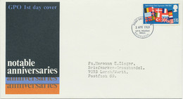 GB 1969 20th Anniversary Of The North Atlantic Treaty Organisation (NATO) FDC - 1952-71 Ediciones Pre-Decimales