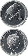 COOK ISLANDS  1  CENTAVO 2.017  ALUMINIO  SC/UNC  T-DL-12.653 - Isole Cook