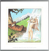 PYRENEE PAR STERNIS ET LOISEL ILLUSTRATION INEDITE ORIGINALE EDITIONS VENTS D OUEST EN TRES BON ETAT - Affiches & Offsets