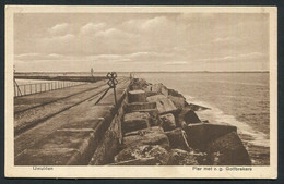 IJmuiden - Pier Met Z.g Golfbrekers.  - NOT Used  2 Scans For Condition. (Originalscan !! ) - IJmuiden