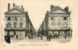 Orléans * Perspective De La Rue Royale - Orleans