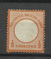 Germany Deutsches Reich 1872 Michel 14 (*) Ohne Gummi/mint No Gum - Nuevos