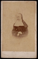 PHOTO CDV Image Pieuse SOEUR MARIA MELANIA ( De Boes Florentia Sint Nikolaas ) 1832 - 1871 - Oorlog, Militair