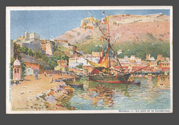 Monaco - Le Port Et La Condamine - Illustration - La Condamine