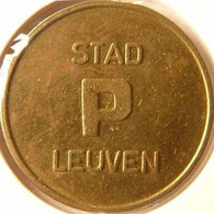 Belg 3425A - Parkeerpenning Stad Leuven - Rev. (wapen Van Leuven) - 23.2mm B - - Professionnels / De Société