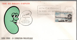 FRANCE Exposition Philatélique Foire Aux Haricots D Arpajon 1967 - Brieven En Documenten