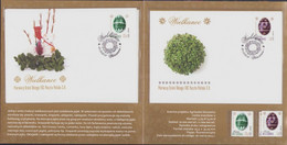 2014 Poland / Decorative Booklet / Easter Egg Holiday Decoration Folk Tradition Art / 2 FDC + 2 Stamps MNH**FV - Booklets