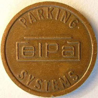 Belg Ptms 3054A - Parkeerpenning - ELPA - Rev (same) - 21.4mm B - Professionals / Firms