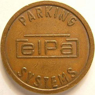 Belg Ptms 3054B - Parkeerpenning - ELPA - Rev (same) - 21.4mm Br - Profesionales / De Sociedad