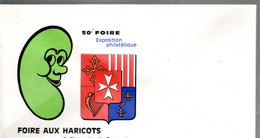 FRANCE Exposition Philatélique Foire Aux Haricots D Arpajon 1981 - Storia Postale
