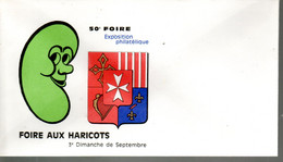 FRANCE Exposition Philatélique Foire Aux Haricots D Arpajon 1981 - Storia Postale